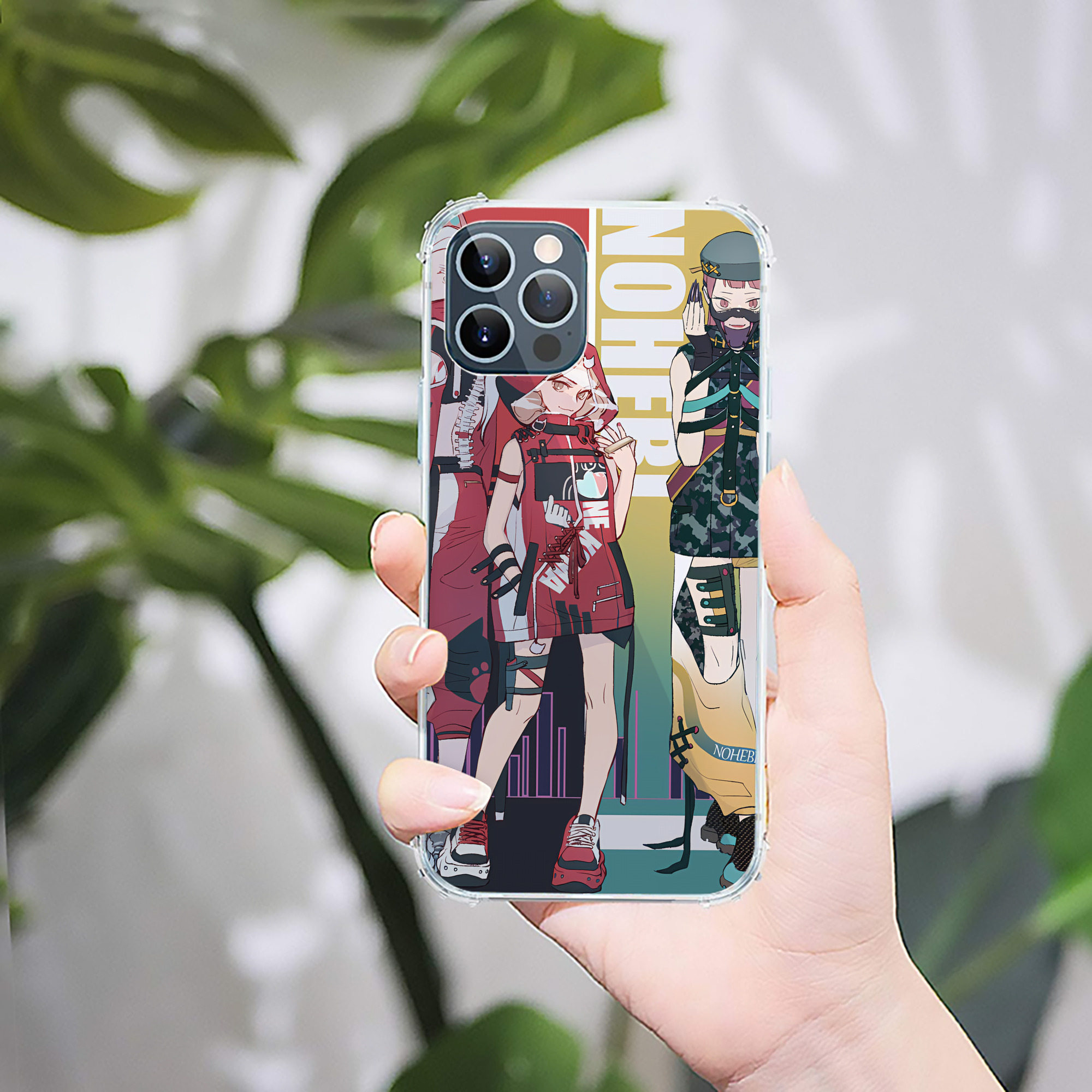 （画像用） ハイキュー!! Haikyu!! 【iPhone 12シリーズ対応】透明スマホケース（クリアソフトケース）